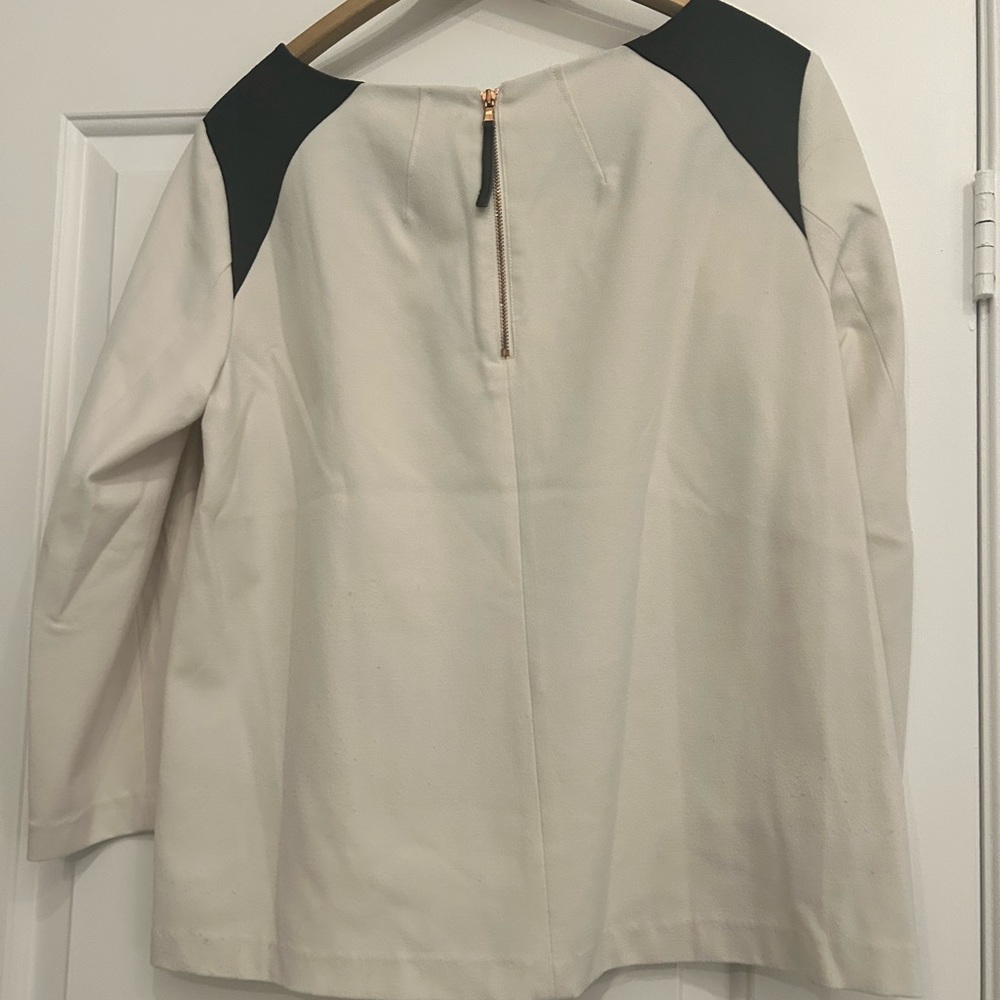 Club Monaco, colour block blouse, size medium
